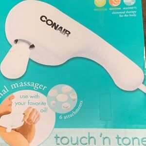 Conair White Handheld Massager